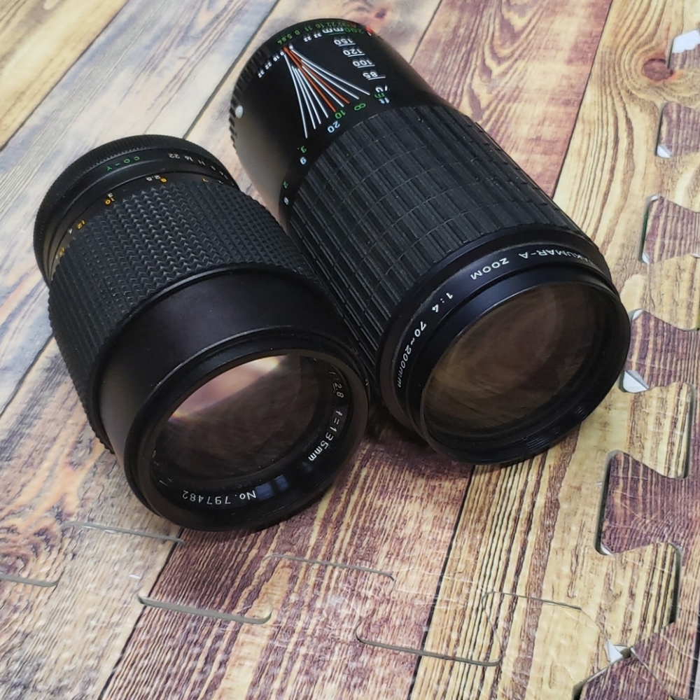 TAKUMURA ZOOM & DJUR 35MM LENSES